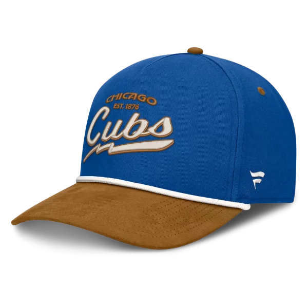 Chicago Cubs Fanatics Heritage Concourse A-Frame Adjustable Hat - Royal
