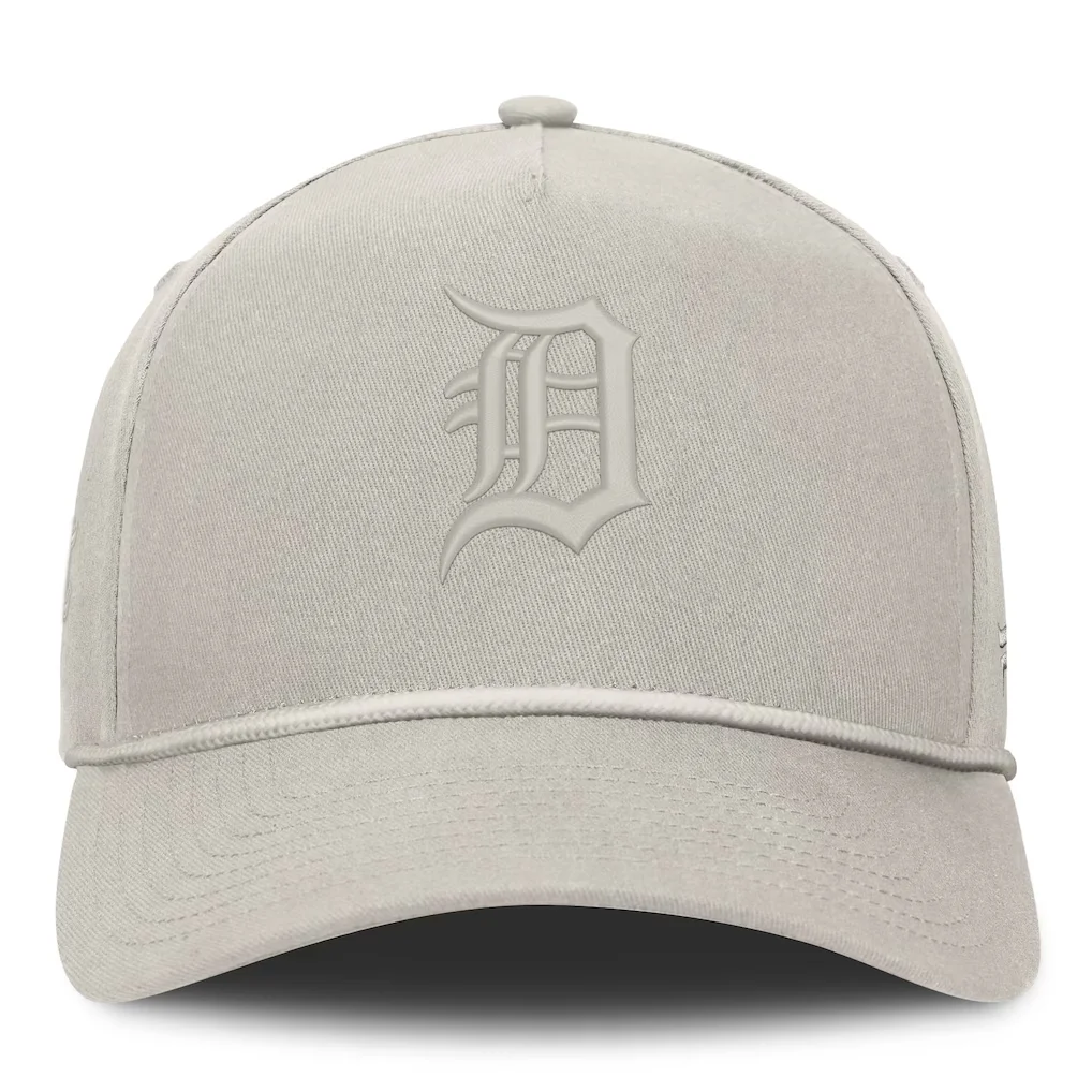 Detroit Tigers Fanatics Undertone A-Frame Adjustable Hat - Stone – Photo 1 of 3