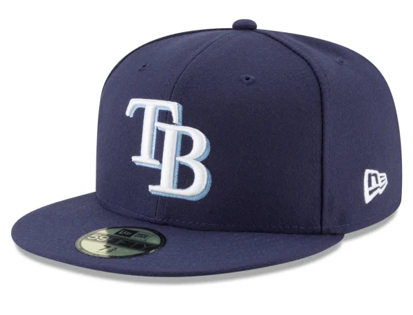 Tampa Bay Rays New Era 2026 MLB Postseason Side Patch 59FIFTY Fitted Hat - Navy