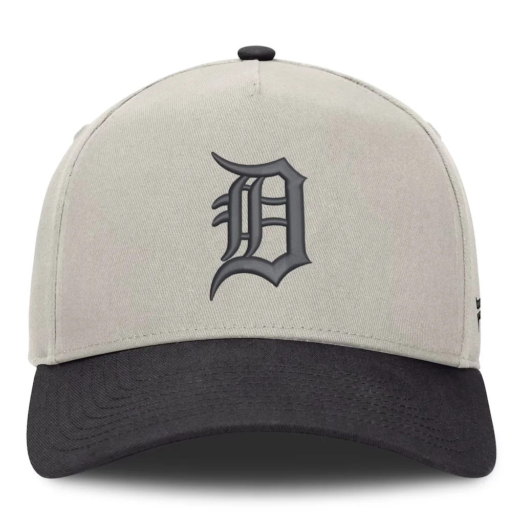 Detroit Tigers Fanatics Wonder A-Frame Adjustable Hat - Stone/Graphite – Photo 1 of 3