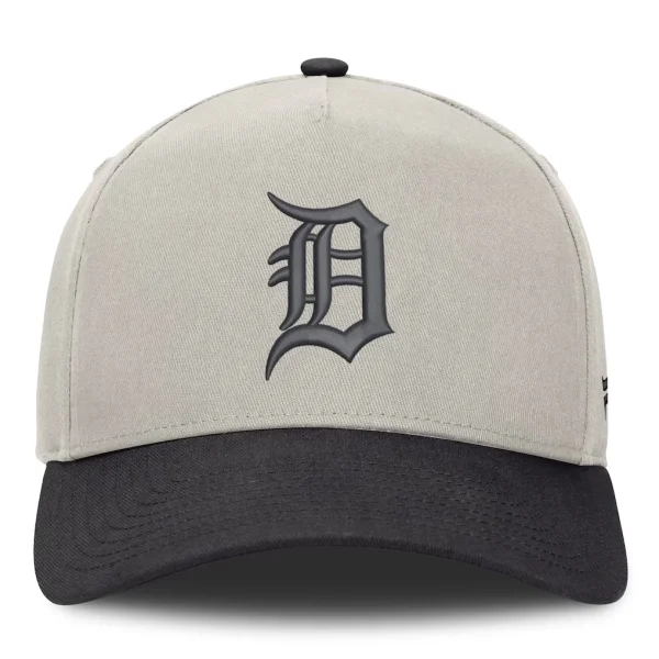 Detroit Tigers Fanatics Wonder A-Frame Adjustable Hat - Stone/Graphite