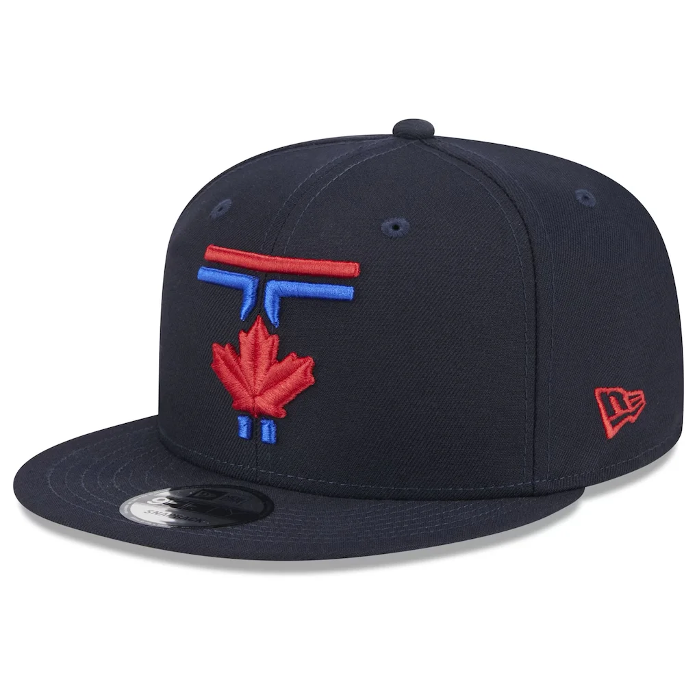  Toronto Blue Jays Toronto Blue Jays New Era 2024 City Connect 9FIFTY Snapback Hat - Navy – Photo 1 of 6