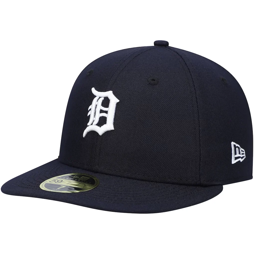 Detroit Tigers New Era Authentic Collection On-Field Home Low Profile 59FIFTY Fitted Hat - Navy – Photo 1 of 6