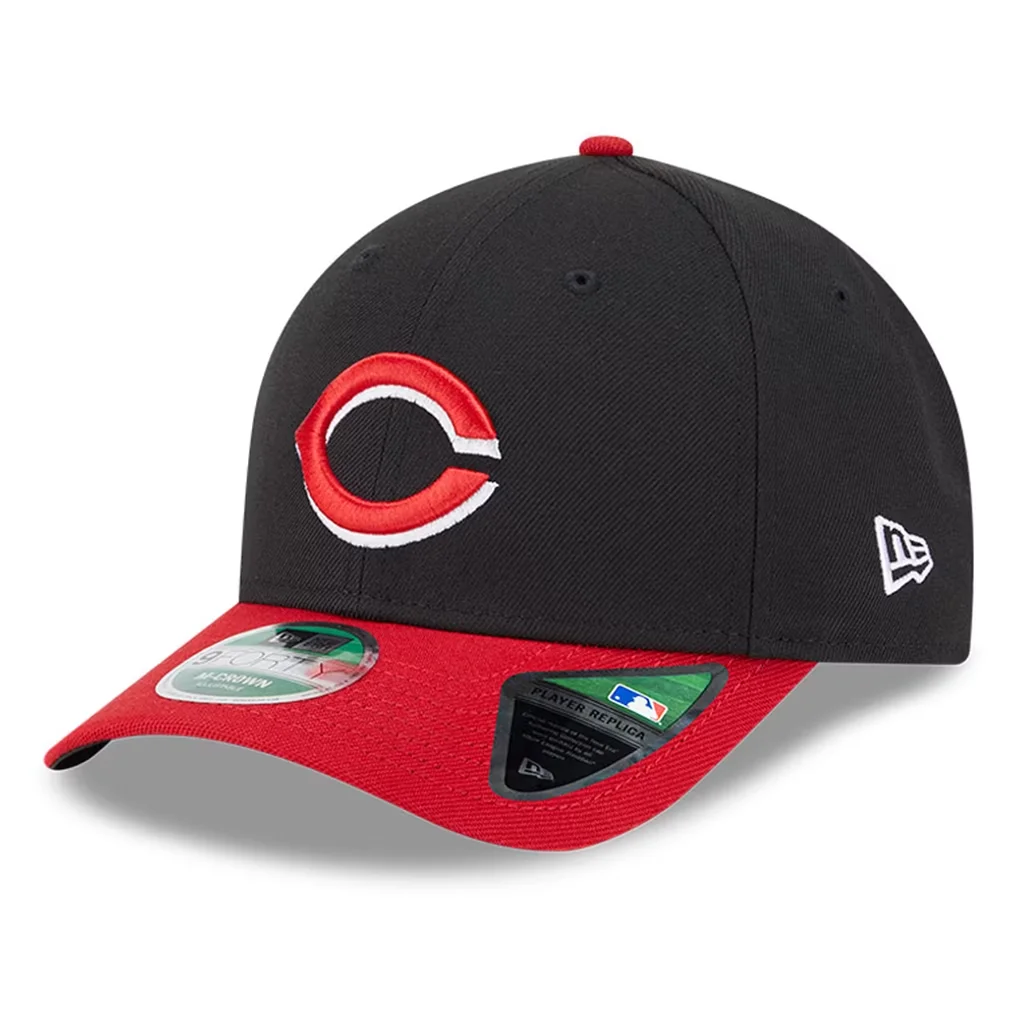 Cincinnati Reds New Era Player Replica 9FORTY Adjustable Hat - Black/Red – Photo 1 of 6