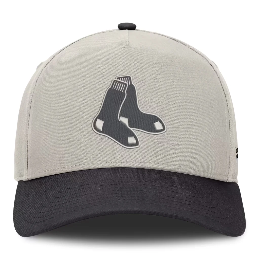 Boston Red Sox Fanatics Wonder A-Frame Adjustable Hat - Stone/Graphite – Photo 1 of 3