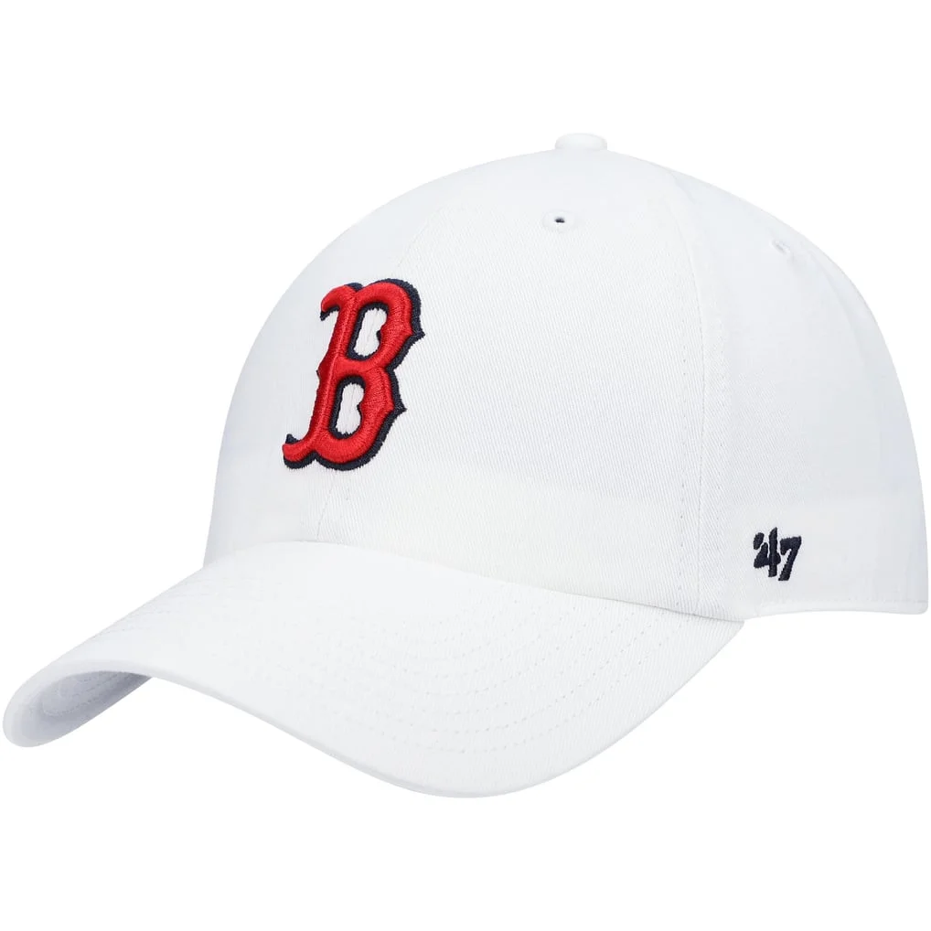 Boston Red Sox '47 Clean Up Adjustable Hat - White – Photo 1 of 4