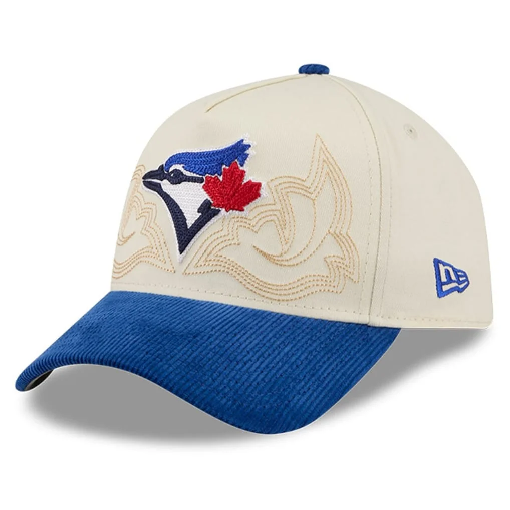 Toronto Blue Jays New Era MLB NWE Western Stitch 9FORTY A-Frame - Stone – Photo 1 of 5