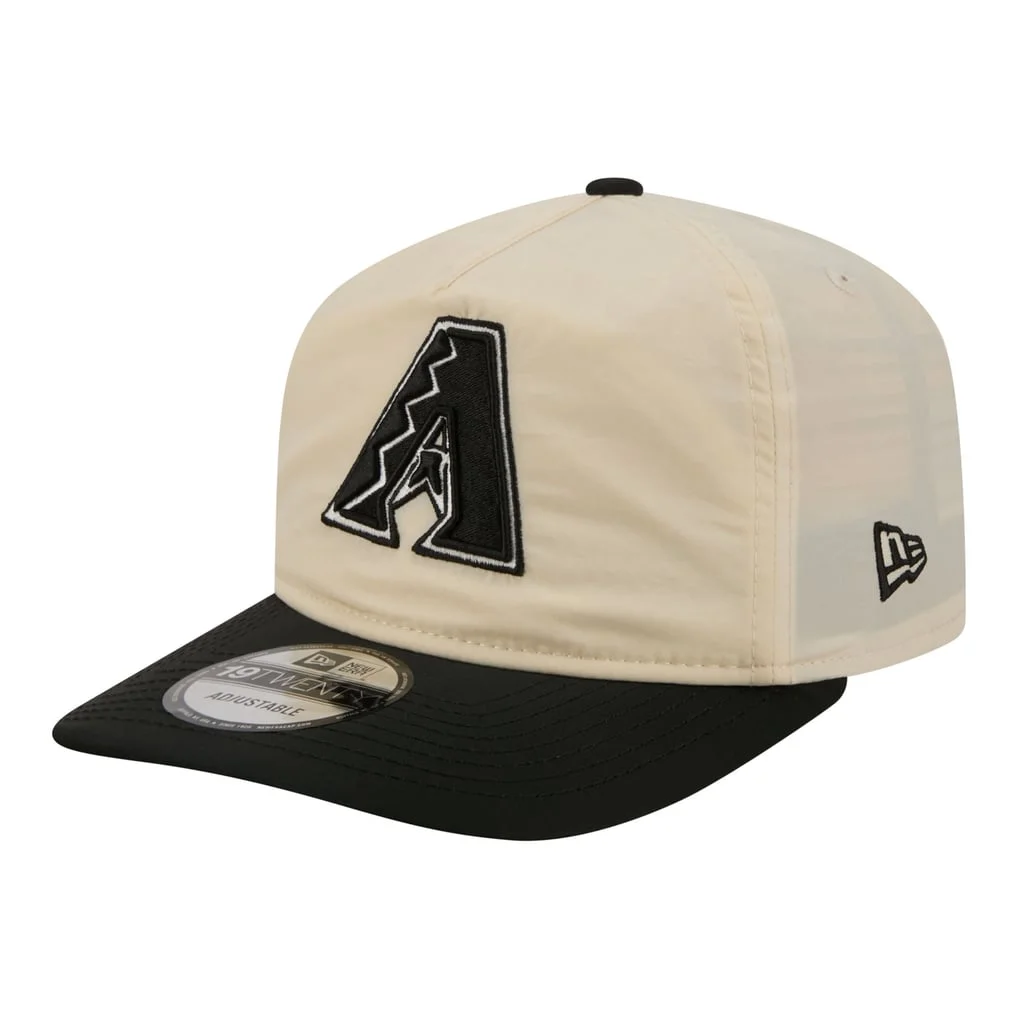 Arizona Diamondbacks New Era Everyday 19TWENTY Adjustable Hat - Cream/Black – Photo 1 of 7
