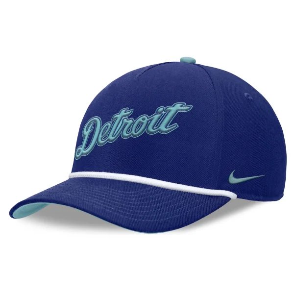 Detroit Tigers Nike Father's Day Rise Adjustable Hat - Royal